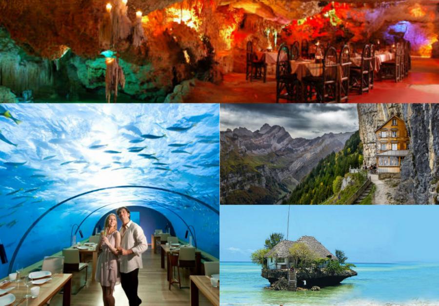 Dünyanın ən qeyri-adi restoranları - FOTOLAR