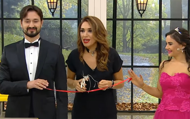 Azərbaycanlı Naz nişanlandı - Video