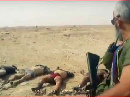 İŞİD-çilərin cəsədləri belə nümayiş olundu – Video