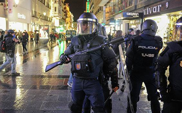 Madriddə Fidel Kastro tərəfdarları və əleyhdarları arasında toqquşma olub