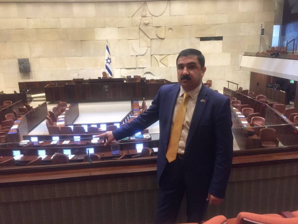 İbad Hüseynli İsrail parlamentində-FOTOLAR
