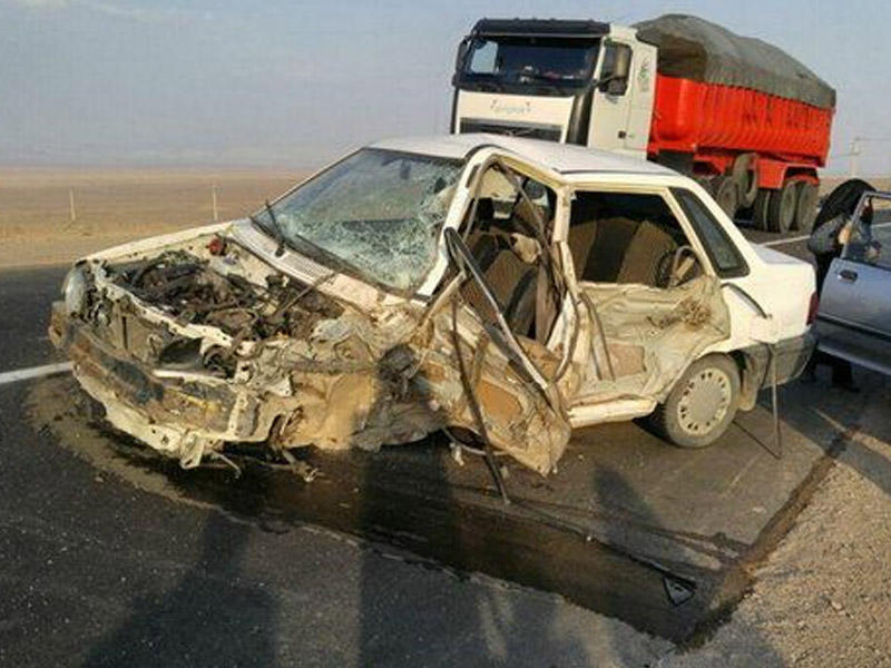 İranda ağır yol qəzası: 5 nəfər öldü