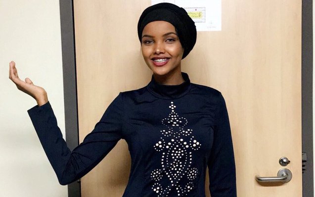 ABŞ-da tarix yazan müsəlman gözəl... - FOTOLAR