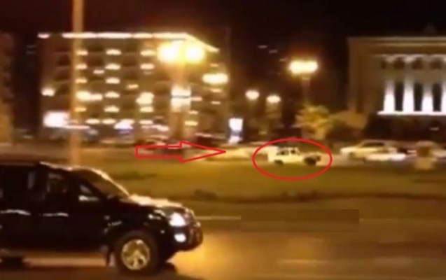 “Avtoşluq” edən sürücü qəzada ölüb - Video