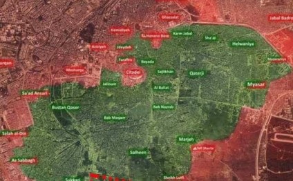 Əsəd Hələbdə strateji rayonu ələ keçirdi - FOTO/VİDEO