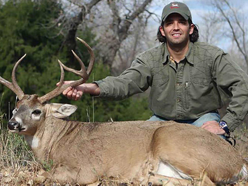 Donald Trampın oğlu Türkiyədə ov edir - FOTOLAR