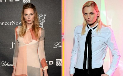 Cinsiyyətini dəyişmiş model çimərlikdə - fotolar