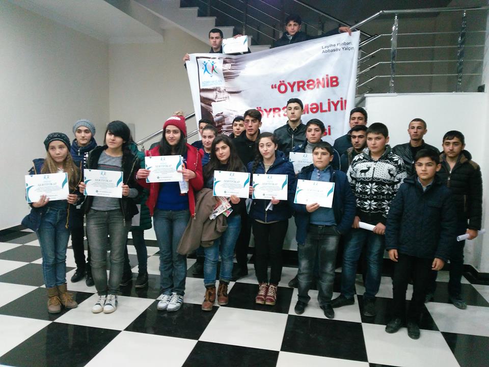 “Öyrənib, Öyrətməliyik” layihəsi yekunlaşıb