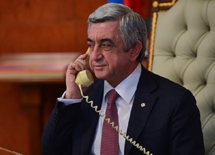 ABŞ-ın yeni vitse-prezidenti Sarkisyana zəng edib