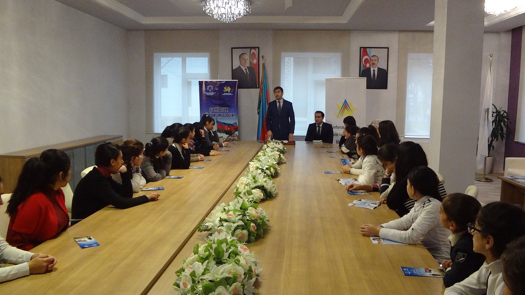 “Şəhidlər qürurumuzdur” - Biləsuvar məktəblilərinin inşa olimpiadası layihəsi baş tutub - FOTO