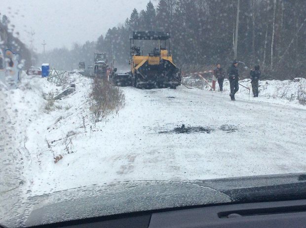Azərbaycana qar yağdı, yol bağlandı – VİDEO