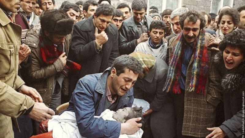 Xaraba qalan Ermənistanın xəyanəti - Spitak zəlzələsi - FOTOLAR