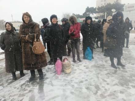 Qar yağdı, gediş haqqı birə beş artırıldı - FOTOLAR