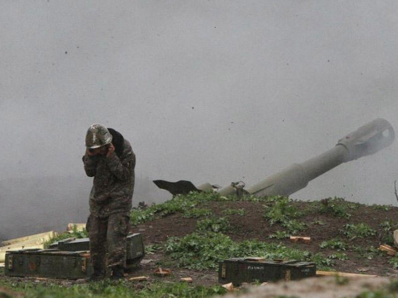 Erməni silahlıları cəbhədə yenidən fəallaşdılar