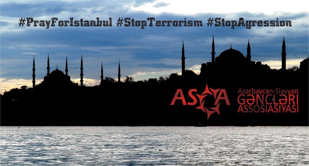 Azərbaycan-Slavyan Gəncləri Assosiasiyası İstanbulda törədilən terrorla bağlı bəyanat yaydı - MƏTN