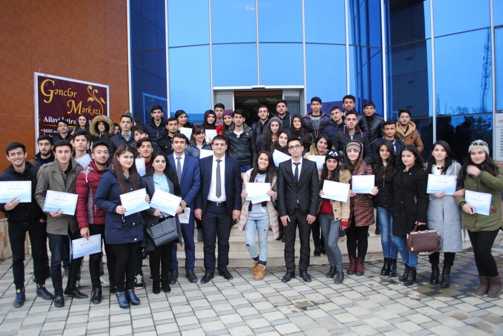 “Cənublu gənclərin peşə və sahibkarlıq bacarıqlarının artırılması” adlı layihə reallaşmışdır - FOTOLAR