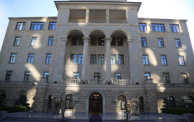 Müdafiə Nazirliyi bəyanat yaydı