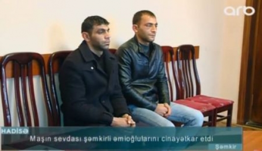 Maşın üçün quldurluq edən əmioğlanları: 