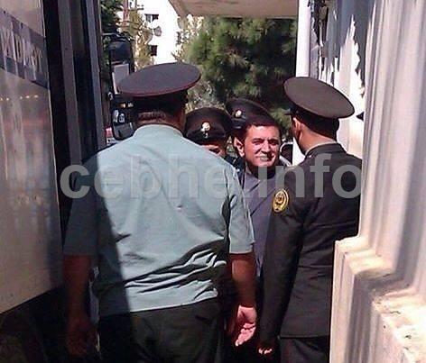 Lotu Quli polislərin əhatəsində - FOTOLAR