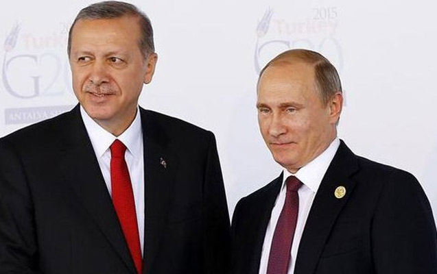 Putinlə Ərdoğan arasında telefon danışığı olub