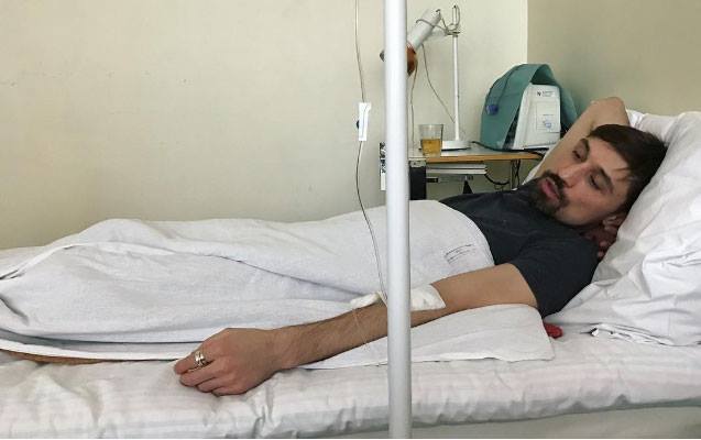 Dima Bilan xəstəxanalıq oldu - Foto