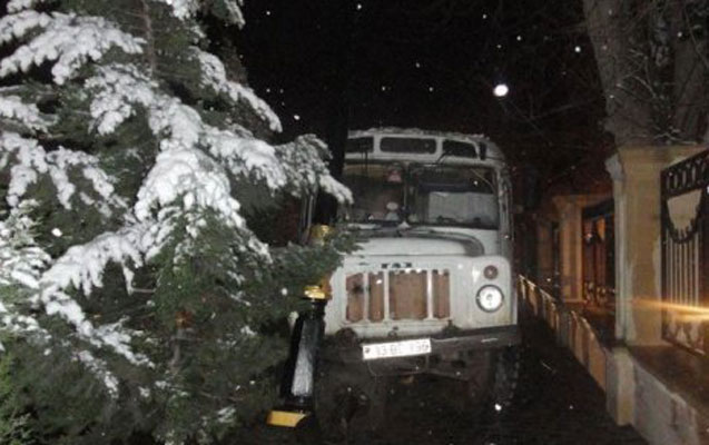 “Şəfa-Broyler”in fəhlələrini daşıyan avtobus qəzaya düşdü - Foto