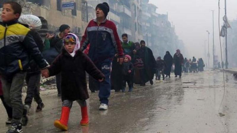 Hələbdə 800 dinc sakin girov götürüldü