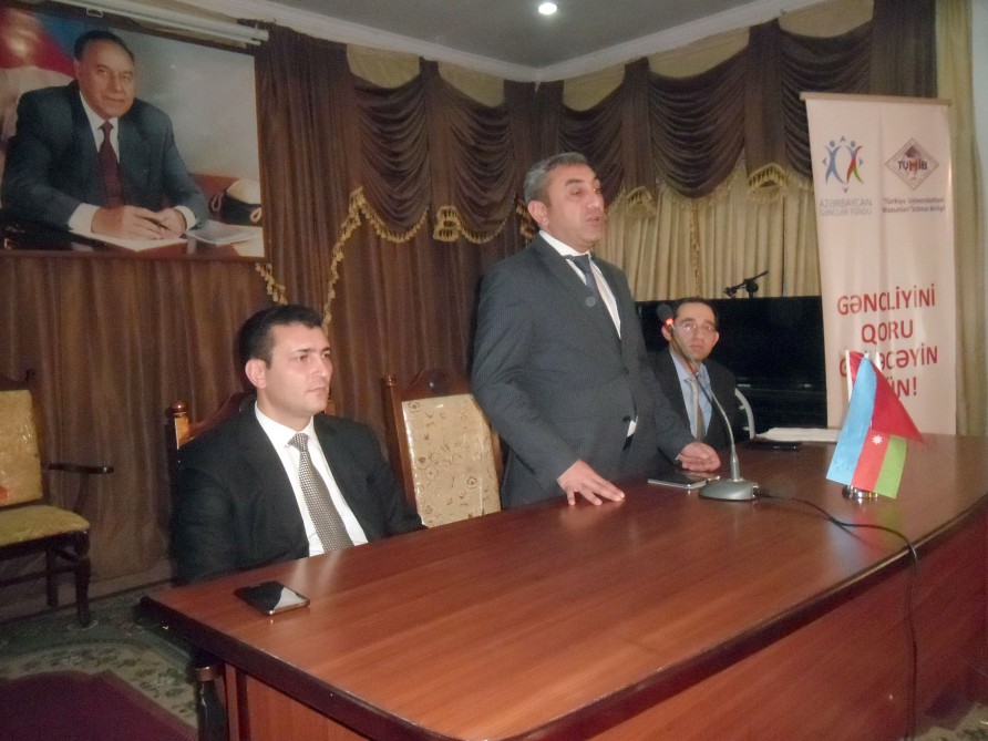 “Gəncliyini qoru gələcəyin üçün!” adlı layihənin icrası Hacıqabulda davam etdirilib