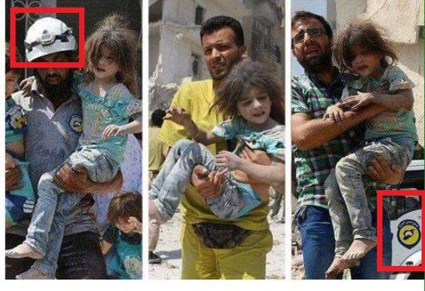 Hələbdə səhnələşdirilmiş zülm görüntülərini hazırlayan kimlərdir? - FOTO