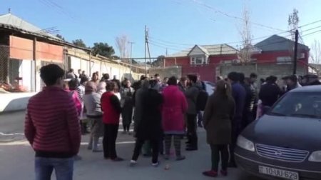 İşığı, qazı kəsməyə gəldilər, ara qarışdı