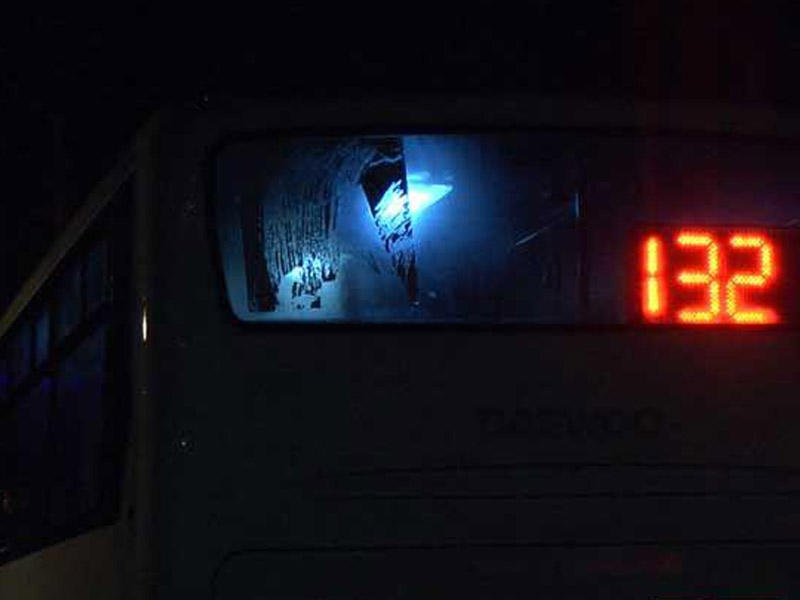 Bakıda avtobus piyadanı vuraraq öldürüb - FOTOLAR