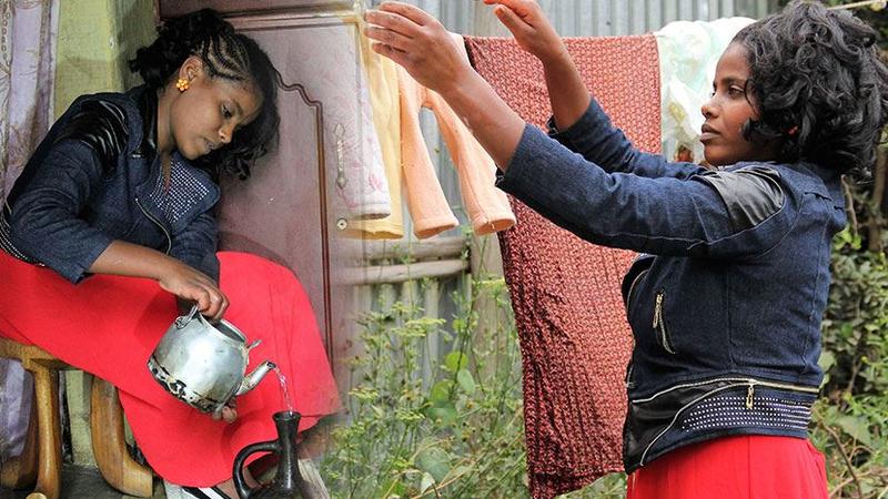 Bu qız 9 ildir ki, nə yeyir, nə də içir - FOTOLAR