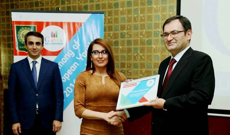 Gənclər təşkilatı “Avropa Gənclər Paytaxtı”nda təltif edildi