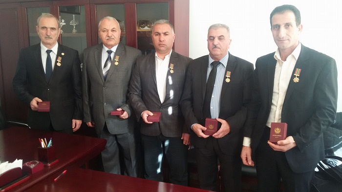 Laçınlı döyüşçülər mükafatlandırıldı - FOTO