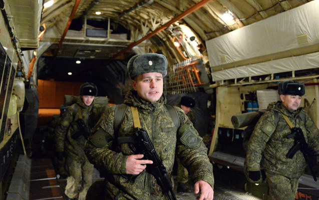 Rusiyanın hərbi polisləri Hələbdədir