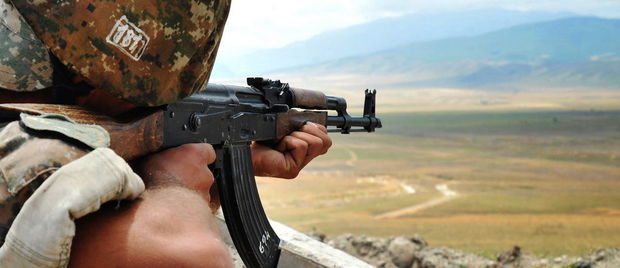 Erməni silahlılarının təxribatının qarşısı alınıb