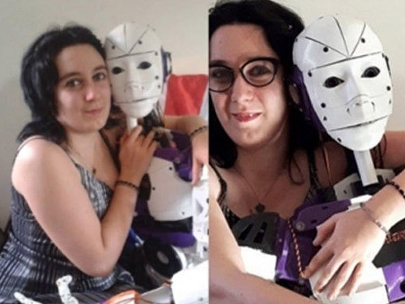 Robota aşiq oldu və evlənmək istəyir - FOTO