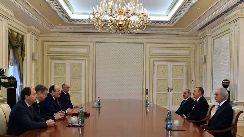 Prezident Ramazan Abdulatipovla görüşdü - FOTOLAR