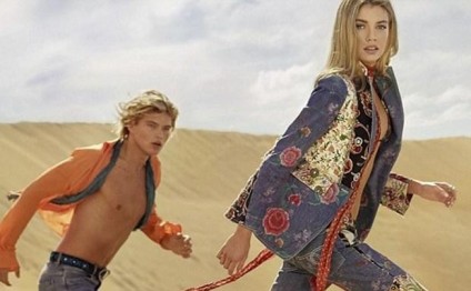 Həmcinsi ilə sevgili olan modeldən yeni fotosessiya