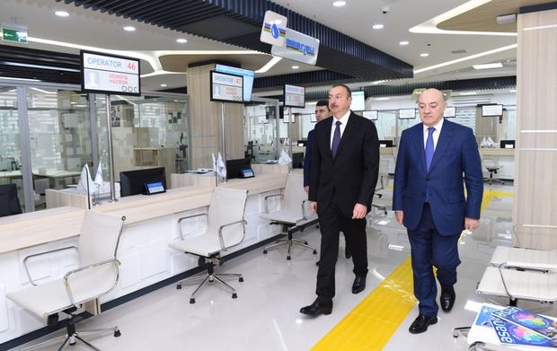 İlham Əliyev 1 saylı “ASAN Kommunal” Mərkəzinin açılışında