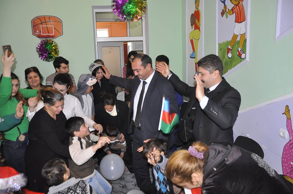 Gənclər təşkilatı Qarabağda uşaqlar üçün bayram şənliyi keçirdi