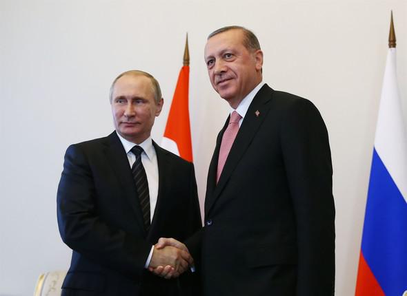 Putin və Ərdoğan Suriyadakı atəşkəsi müzakirə ediblər