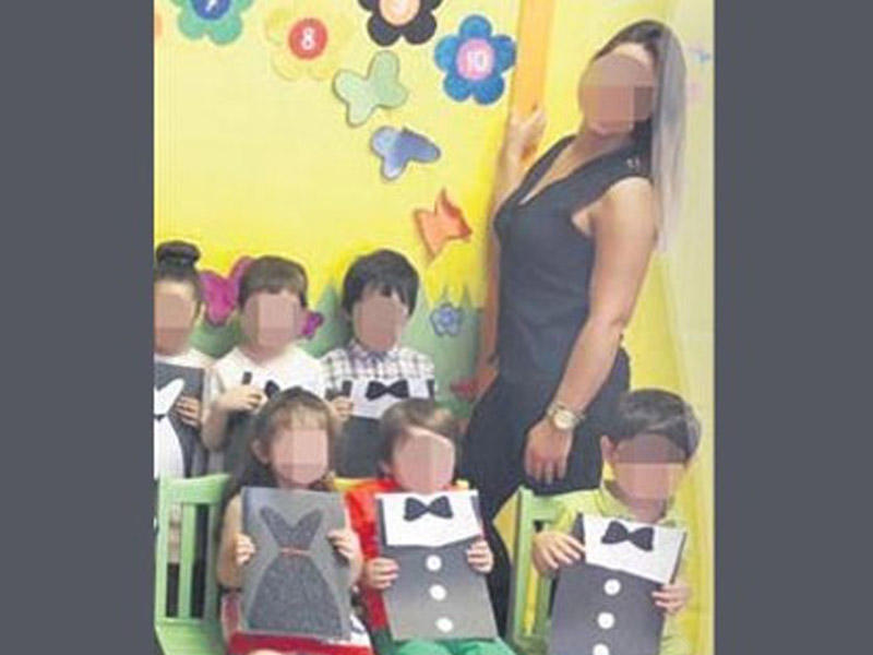 Bağçada BİABIRÇILIQ: Müəllim uşaqların qarşısında soyunub...