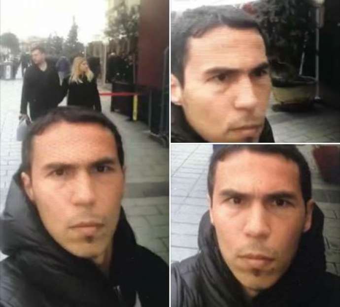 İstanbuldakı terrorçunun yeni görüntüləri - FOTO+VİDEO