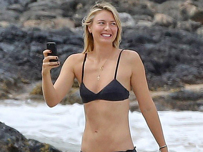 Mariya Şarapova ideal vücudunu göstərdi - FOTOLAR