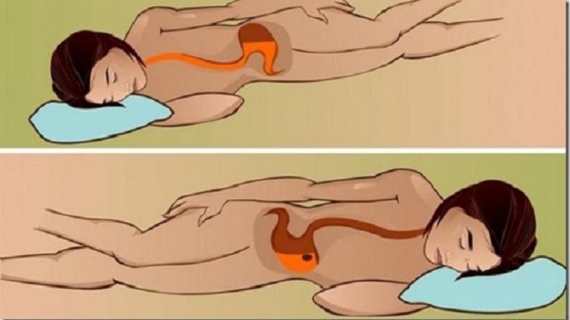 Sol böyrü üstə yatanda bədəndə nə baş verir?