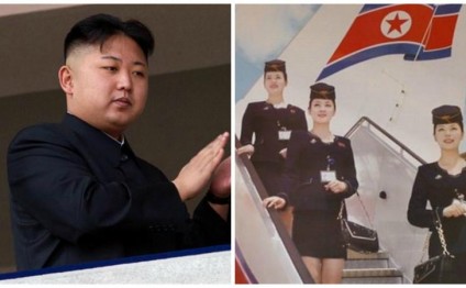 Diktatorun gözəl qızlar “həmləsi”: Dünya mat qaldı - FOTOLAR