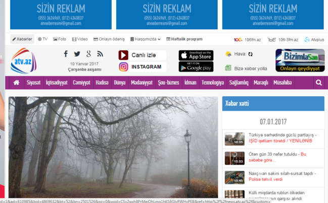 ATV fəaliyyətini dayandırdı- AÇIQLAMA