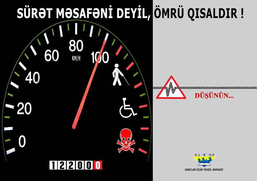 “Sürət məsafəni deyil, ömrü qısaldır!”  Ümumrespublika Maarifləndirici Marafonu başladı