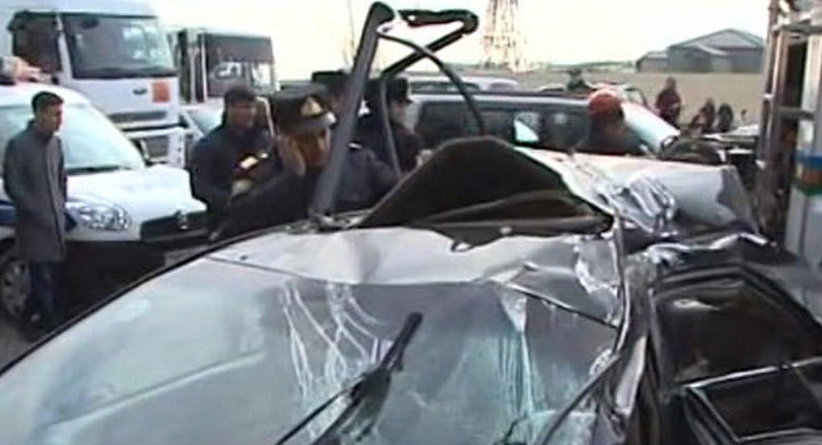 Xətaidə dəhşətli qəza: yaralanan var - VİDEO - FOTOLAR